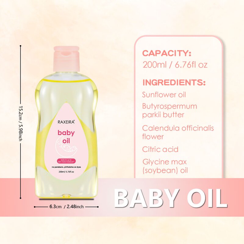 Baby Massage Oil Manufacturer - Sunflower Oil Gentle Hydration Firming All Skin Types