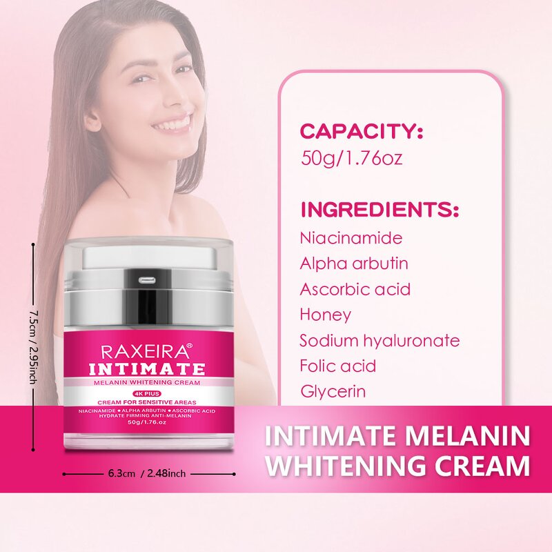 Body Cream Manufacturer - Niacinamide Arbutin Intimate Melanin Pigmentation Remover Factory