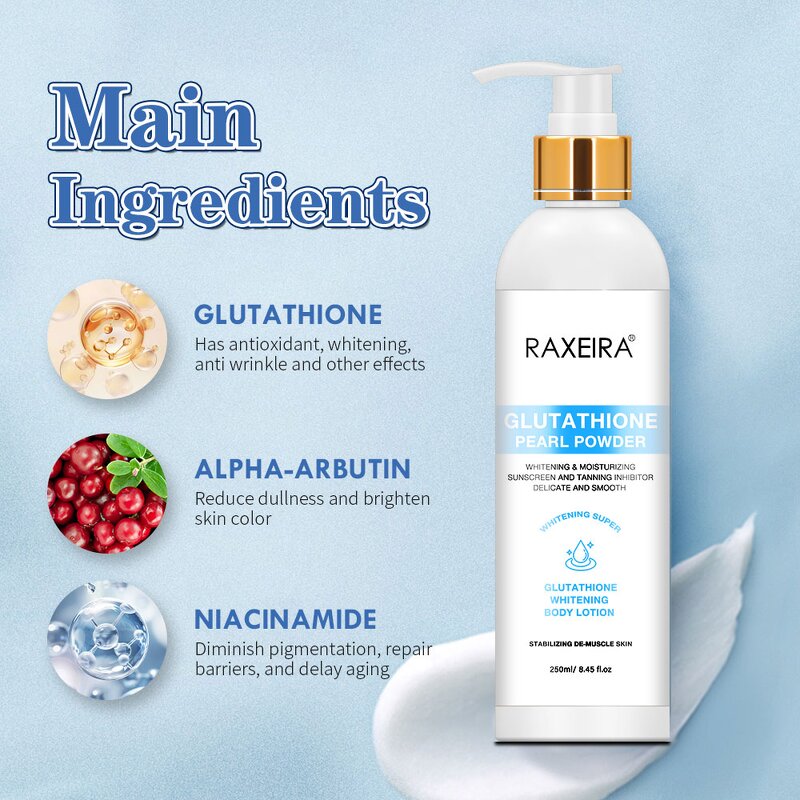 Body Lotion Manufacturer - Glutathione Niacinamide Dark Spots Remover Whitening