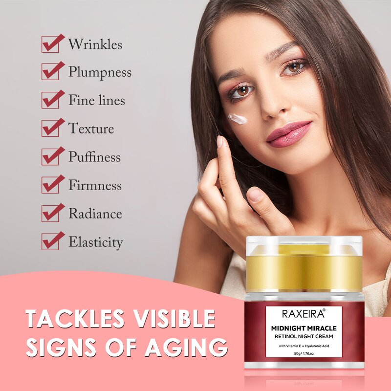 Night Cream Manufacturer - Retinol Whitening Anti Aging Anti Wrinkle Lightening Factory