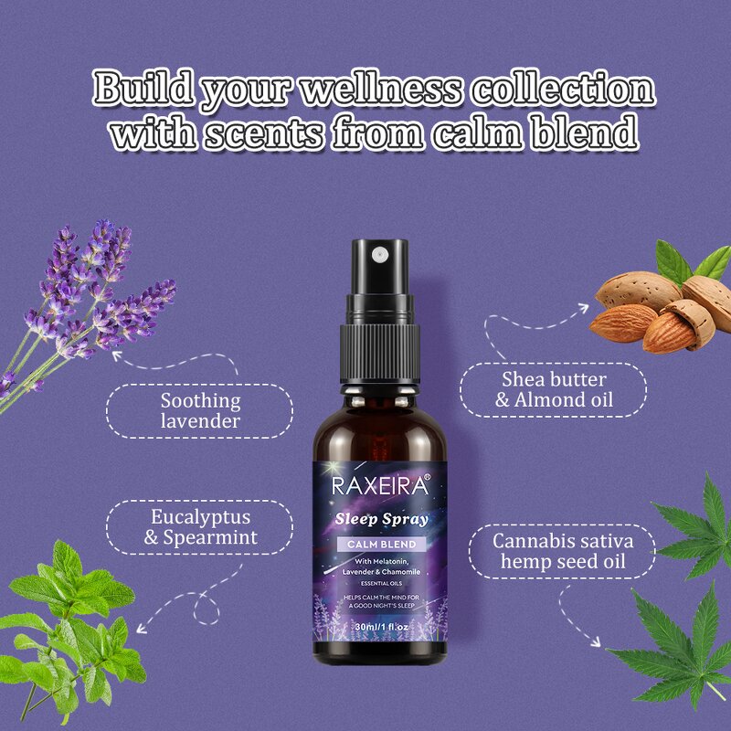 Pillow Mist Manufacturer - Lavender Chamomile Deep Sleep Organic Soothing Nourishing Best Sale