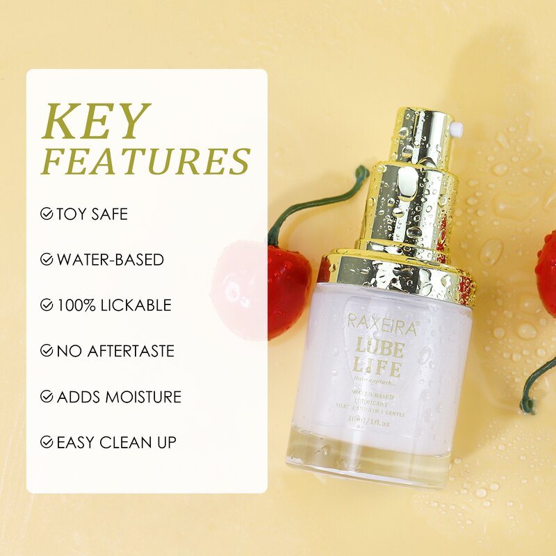 Intimate Care Gel Manufacturer - Women Water-Based Lubricant Gel with Pump 30ml & Private Label