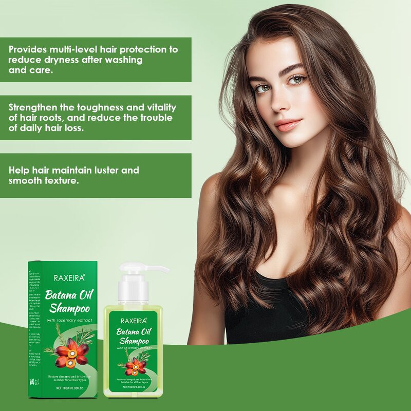 Hair Shampoo Manufacturer - Batana Oil Organic Anti Dandruff Curly Hair Thickening Wholesale