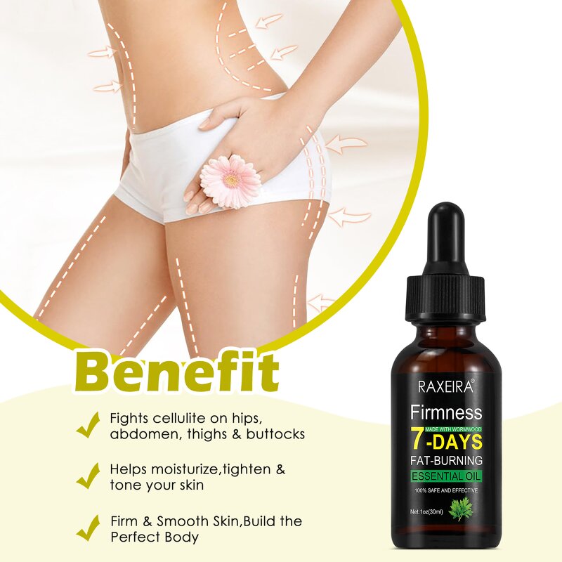 Slimming Oil Manufacturer - 30ml Herbal Plant Fat Burning Anti Cellulite Tummy Leg