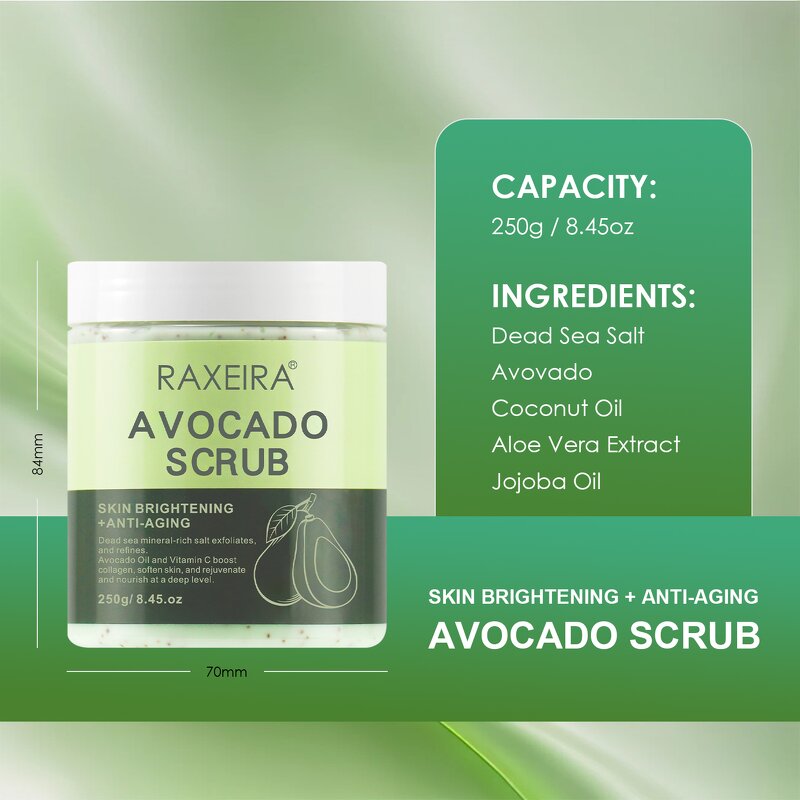 Body Scrub Manufacturer - Natural Sea Salt Lightening Organic Vegan & Custom Logo Wholesale