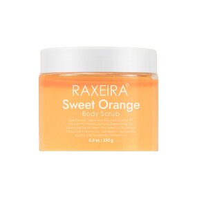 Body Scrub Manufacturer - Orange Natural Whitening Moisturizing Exfoliating & OEM/ODM