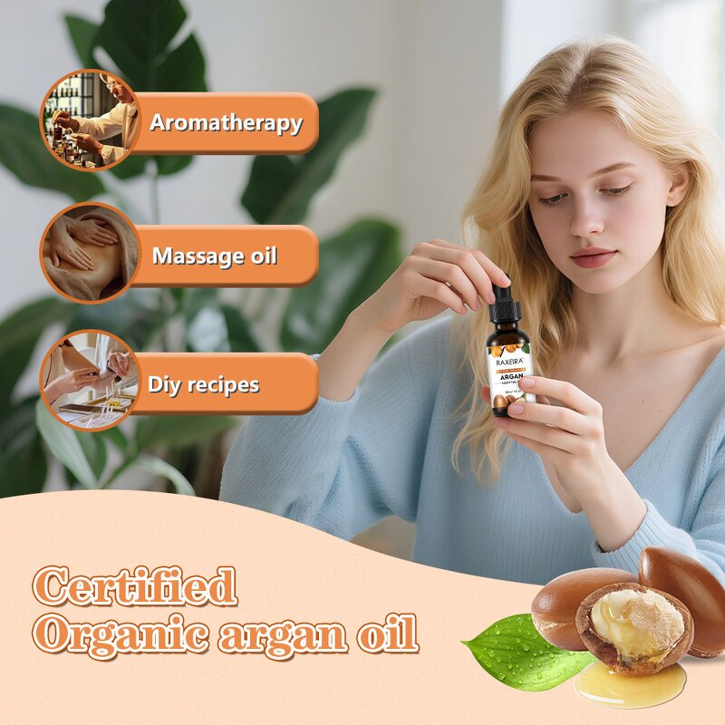 Argan Oil Manufacturer - Moroccan 100% Pure Aromatherapy Hair Face Body Repair Bulk