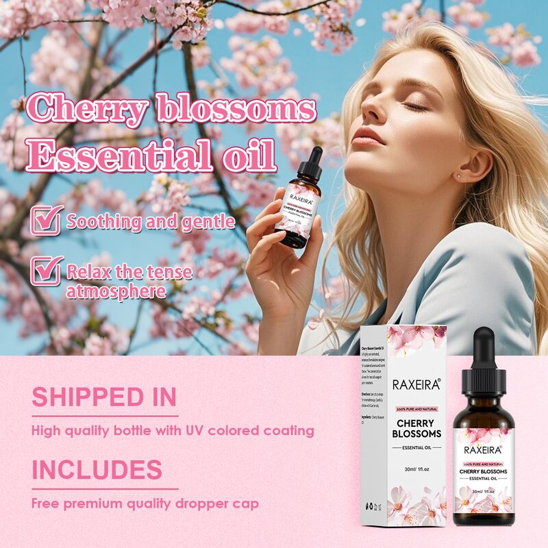 Cherry Oil Manufacturer - 100% Pure Organic Aromatherapy Candle Soap & Custom Logo