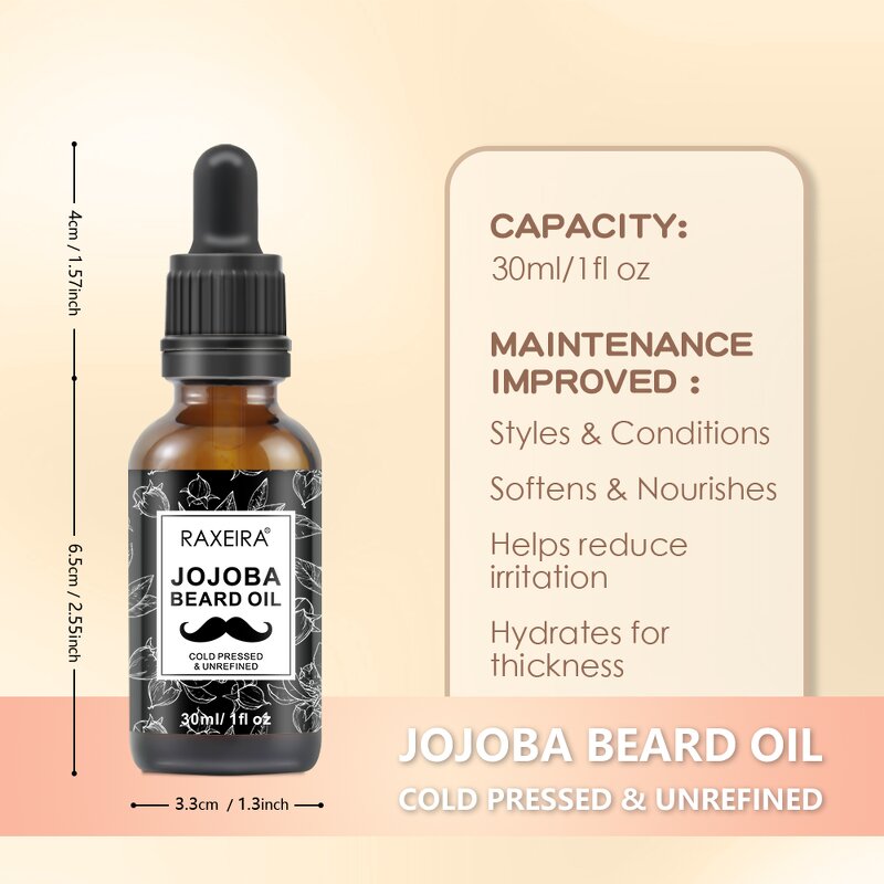 Beard Oil Manufacturer - Jojoba Argan Bulk Growth Natural Private Label Hot Selling