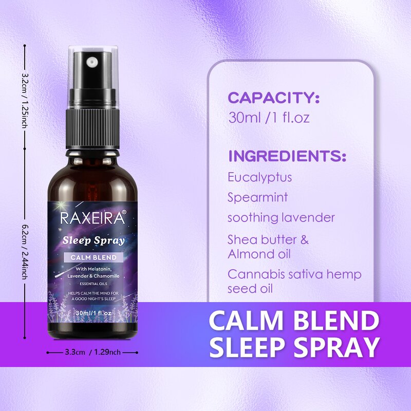 Pillow Mist Manufacturer - Lavender Chamomile Deep Sleep Organic Soothing Nourishing Best Sale