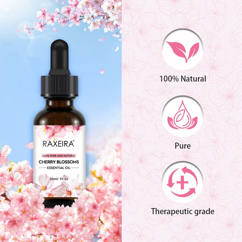 Cherry Oil Manufacturer - 100% Pure Organic Aromatherapy Candle Soap & Custom Logo