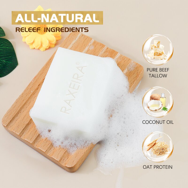 Beef Tallow Soap Manufacturer - Organic Natural Sensitive Skin Moisturizing Whitening Wholesale