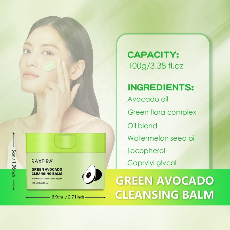 Cleansing Balm Manufacturer - Organic Avocado Natural Gentle Facial Makeup Remover & OEM/ODM