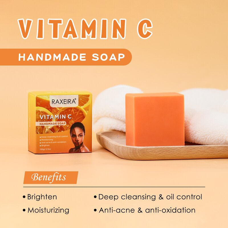Vitamin C Soap Manufacturer - Deep Cleansing Nourishing Brightening Organic Handmade Factory
