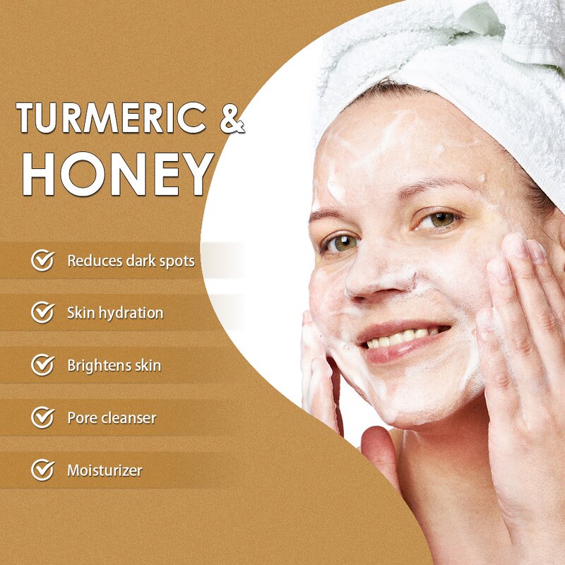 Soap Bar Manufacturer - Turmeric Honey Aloe Vera Shea Butter Lightening Dark Spot Best Sale