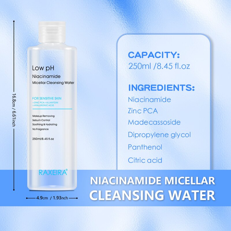 Makeup Remover Liquid Manufacturer - Soothing Brightening Deep Cleaning Facial Cleanser Hot Selling