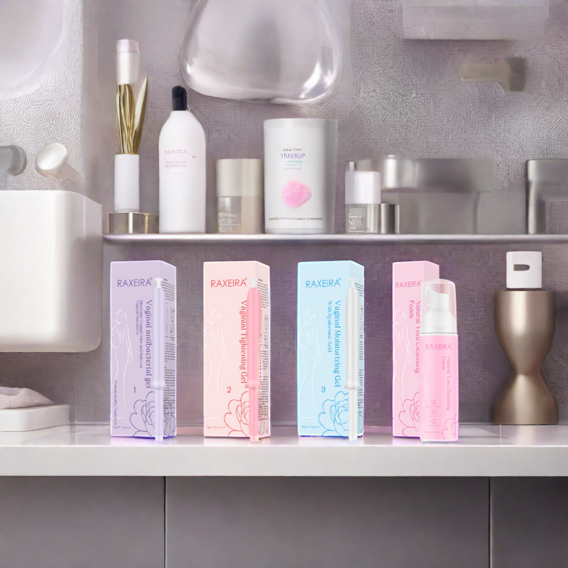 Intimate Care Set Manufacturer - Women 100% Natural Yoni Wash Vaginal Tightening Gel Kit