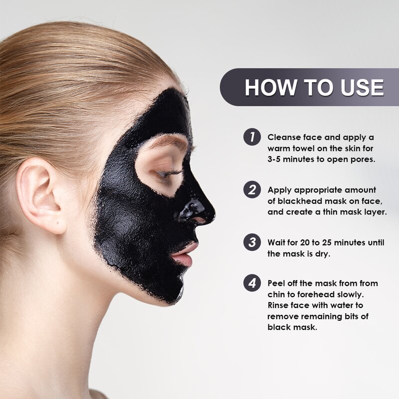 Peel Off Mask Manufacturer - Bamboo Charcoal Blackhead Acne Cleansing Dirtabsorbing Best Selling