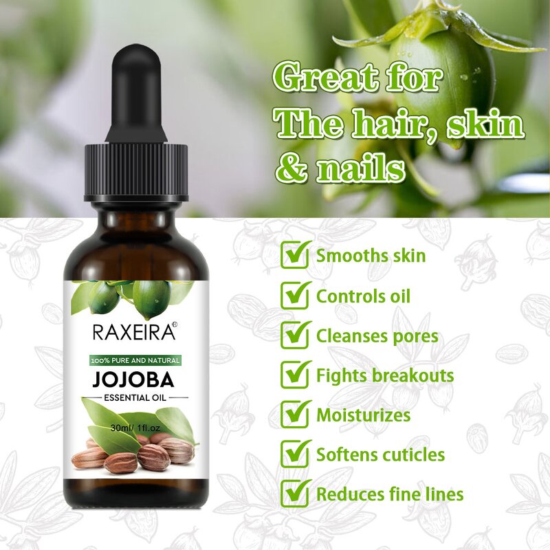 Jojoba Oil Manufacturer - 100% Cold Pressed Aromatherapy Hair Face Skin & Private Label