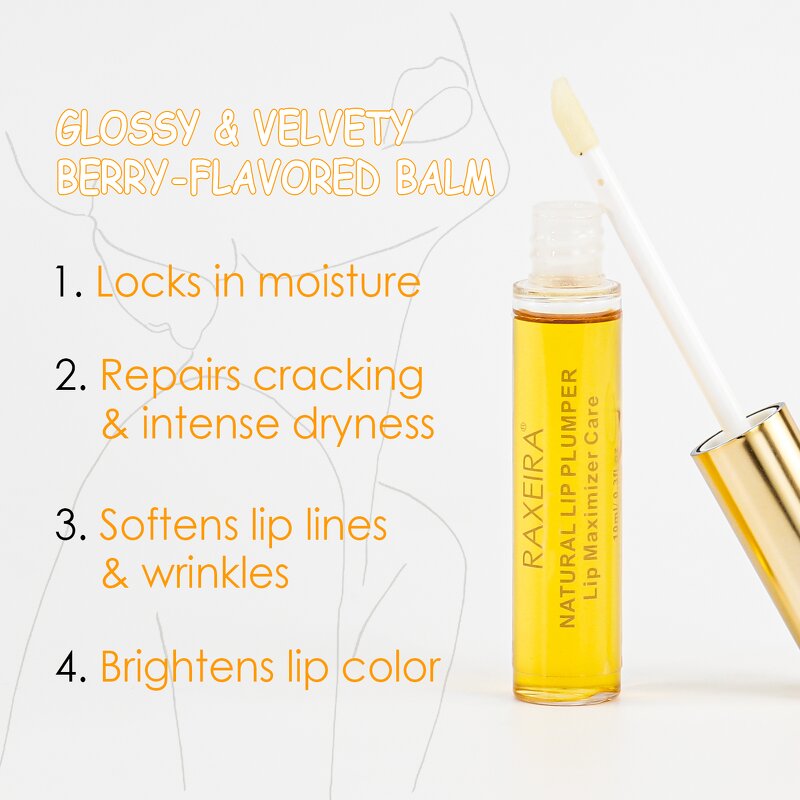 Lip Plumper Manufacturer - Ginger Mint Essence Lightening Exfoliating Gloss Serum & Custom Logo Factory Price