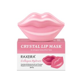 Lip Mask Manufacturer - Pink Collagen Crystal Reduce Fine Lines Moisturizing Bulk Factory