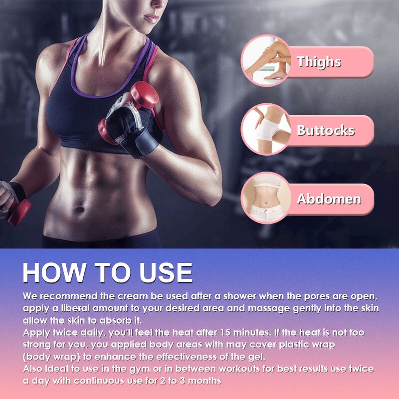 Slimming Cream Manufacturer - 4D Hot Massage Anti Cellulite Weight Loss & Private Label