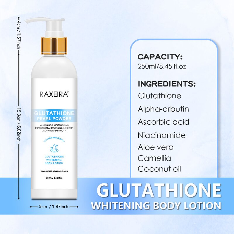 Body Lotion Manufacturer - Glutathione Niacinamide Dark Spots Remover Whitening