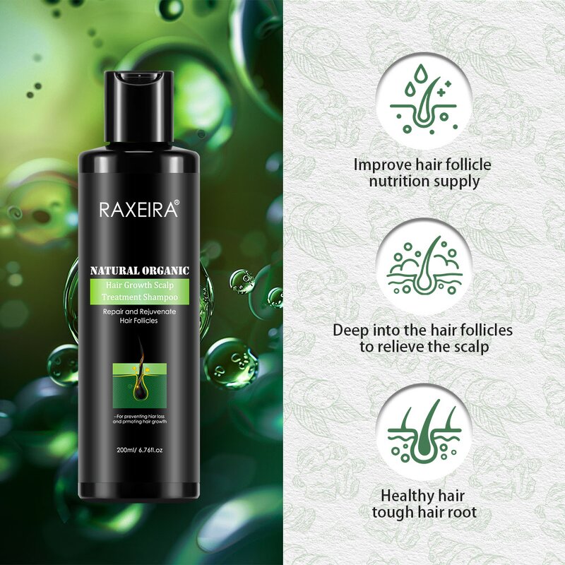 Hair Shampoo Manufacturer - Ginger Tea Tree Biotin Scalp Growth Moisturizing Factory