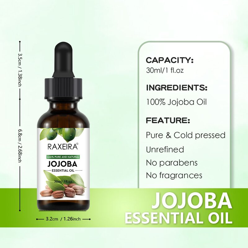 Jojoba Oil Manufacturer - 100% Cold Pressed Aromatherapy Hair Face Skin & Private Label
