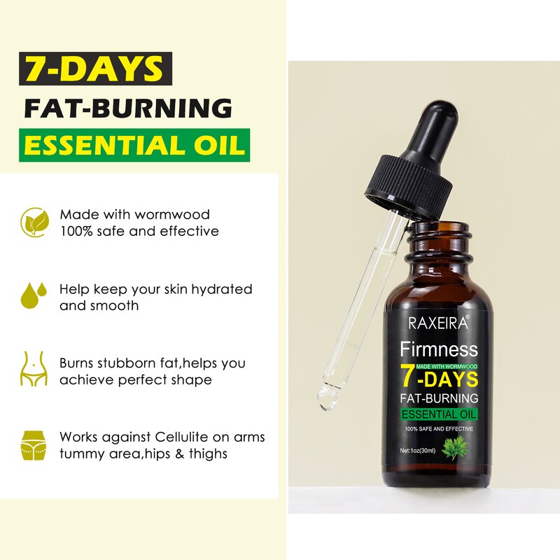 Slimming Oil Manufacturer - 30ml Herbal Plant Fat Burning Anti Cellulite Tummy Leg