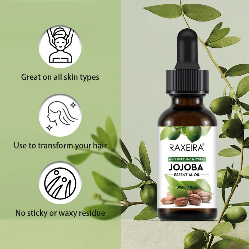 Jojoba Oil Manufacturer - 100% Cold Pressed Aromatherapy Hair Face Skin & Private Label