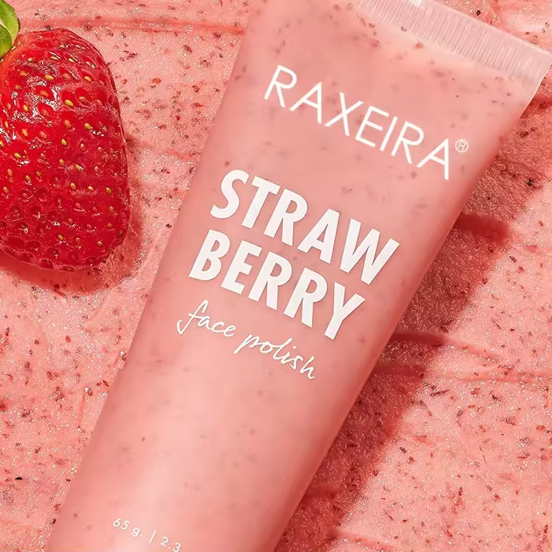 Body Scrub Manufacturer - Organic Strawberry Fruit Sugar Whitening Exfolianting Wholesale