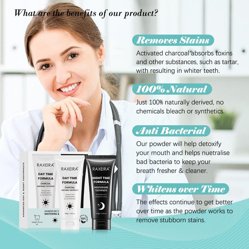 Toothpaste Manufacturer - Activated Charcoal Oral Care Clean Reduces Yellowing Herbal Wholesale