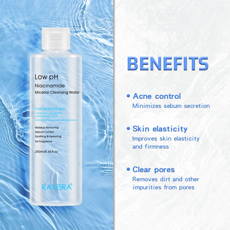 Makeup Remover Liquid Manufacturer - Soothing Brightening Deep Cleaning Facial Cleanser Hot Selling