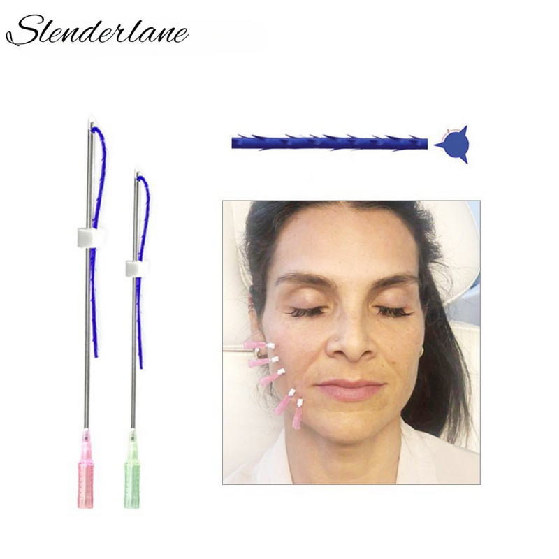 PDO Thread Manufacturer - Korea Facial Lift Mono Screw Fishbone COG 3D4D6D 19G