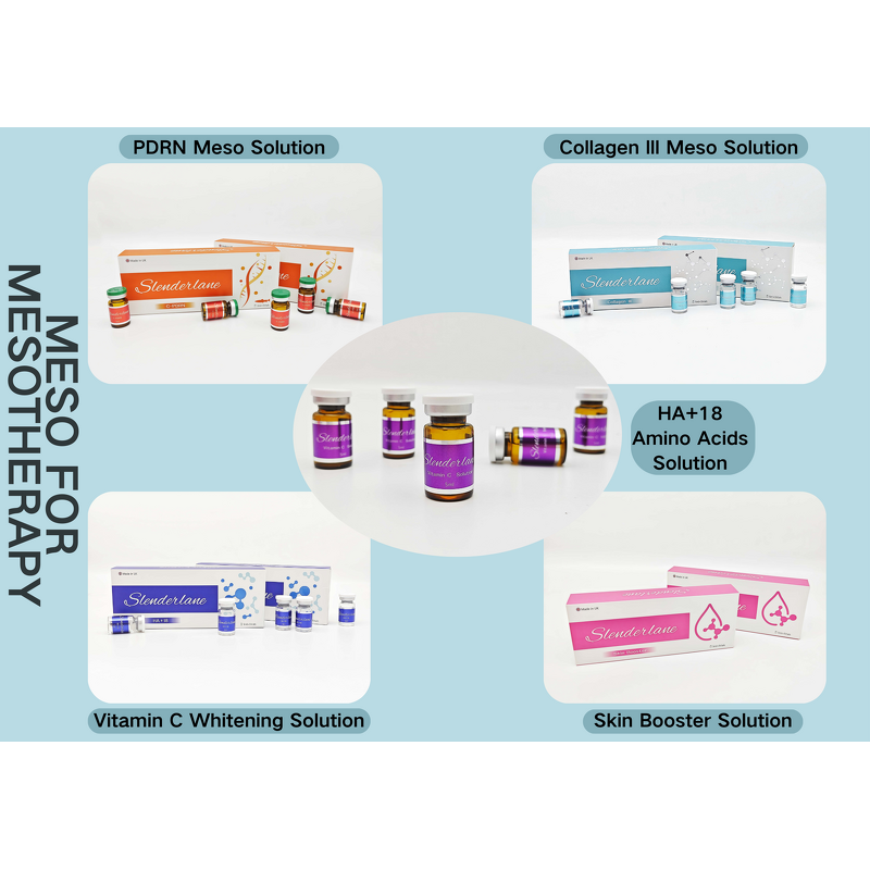 PDRN Ampoule Manufacturer - Medical-Grade HA Microneedle Roller Skin Elasticity