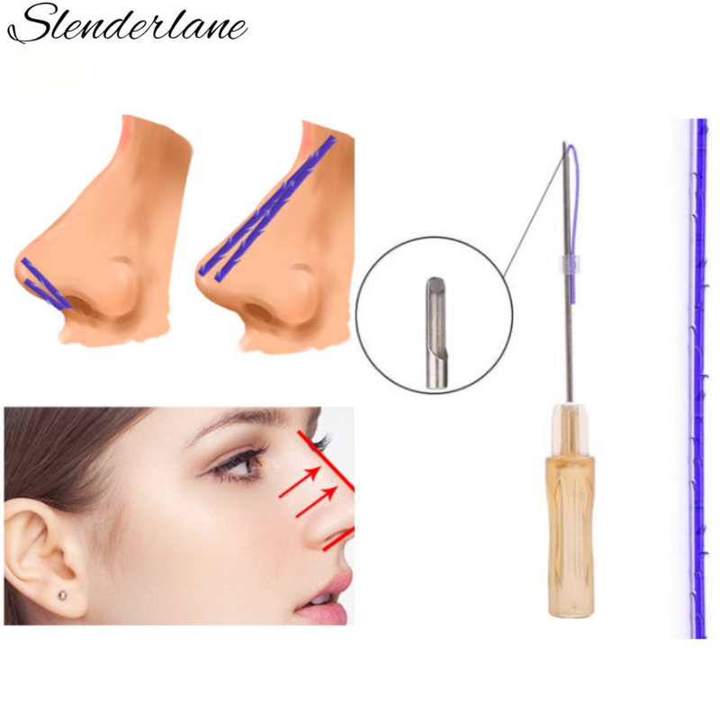 PDO Thread Manufacturer - Nose Cog 19g38/60mm Collagen Induction Face Lifting