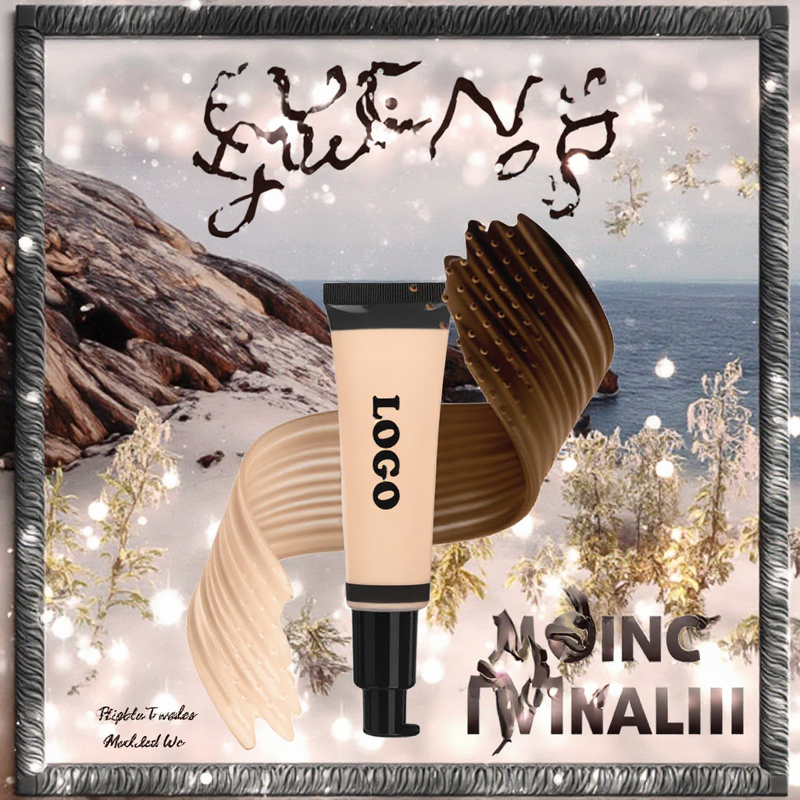 Liquid Foundation Manufacturer - 30ML Full Coverage Matte Waterproof Brightening Dark Skin