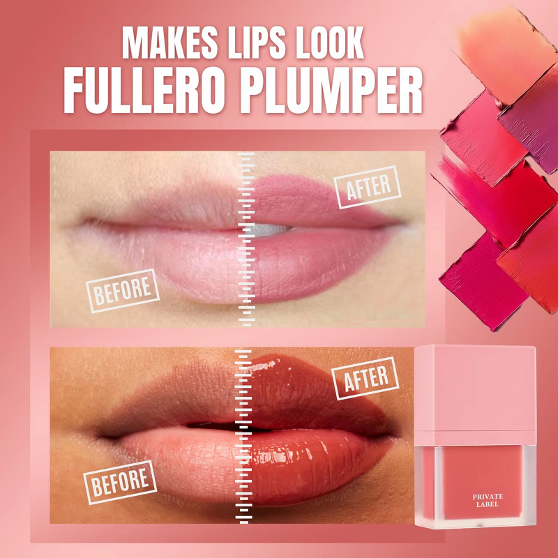 Lip Gloss Manufacturer - Square Tube Matte Herbal Mineral OEM Cosmetics Factory Wholesale