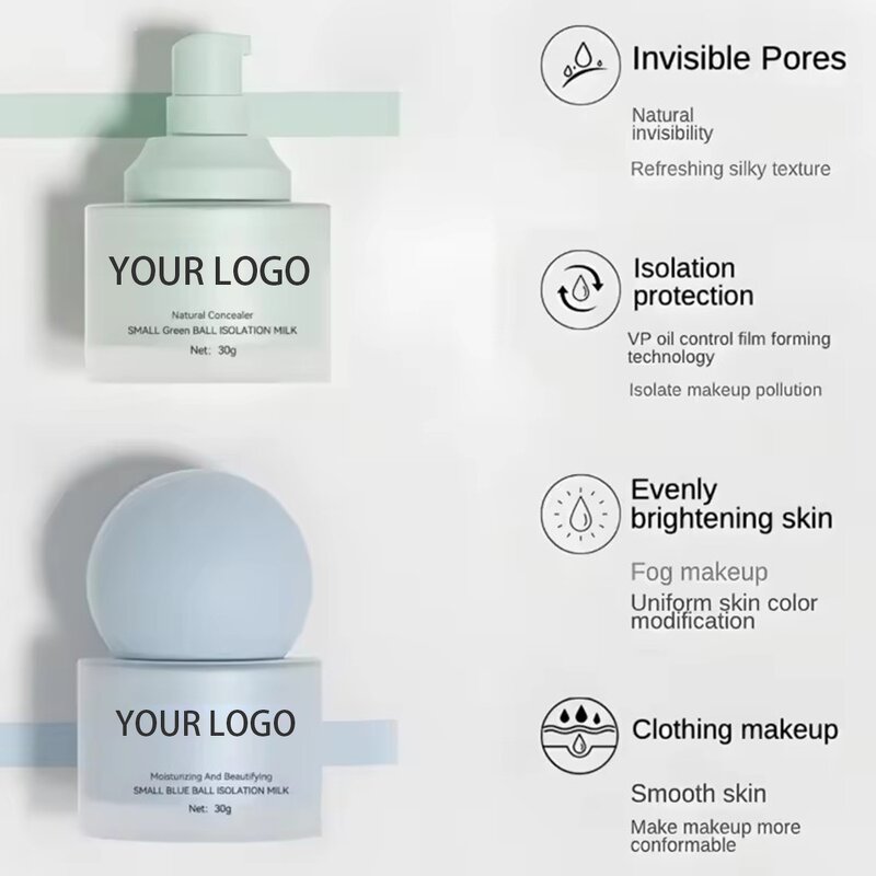 Face Cream Manufacturer - Arbutin Glycerin Seaweed Vegan Brightening Whitening Isolation Milk