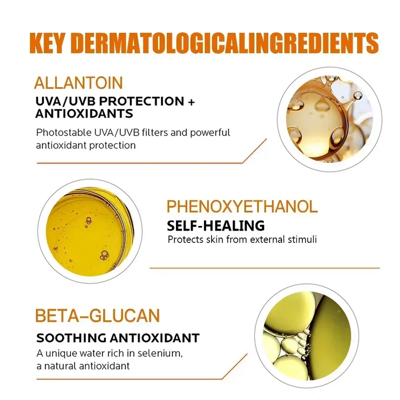 Sunscreen Gel Manufacturer - SPF50 Whitening UV Protection Anti-Aging Facial Body Moisturizing