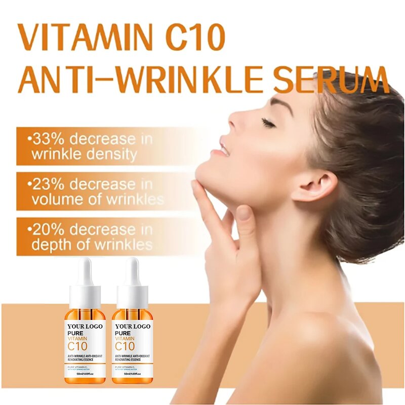 Facial Serum Manufacturer - Vitamin C Niacinamide Hyaluronic Acid Brighten Fade Fine Lines