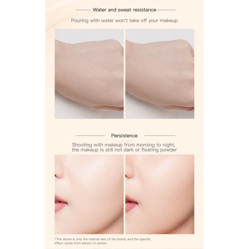 Liquid Foundation Manufacturer - Oil-Control Whitening Sunscreen Powder-Free Customizable Samples