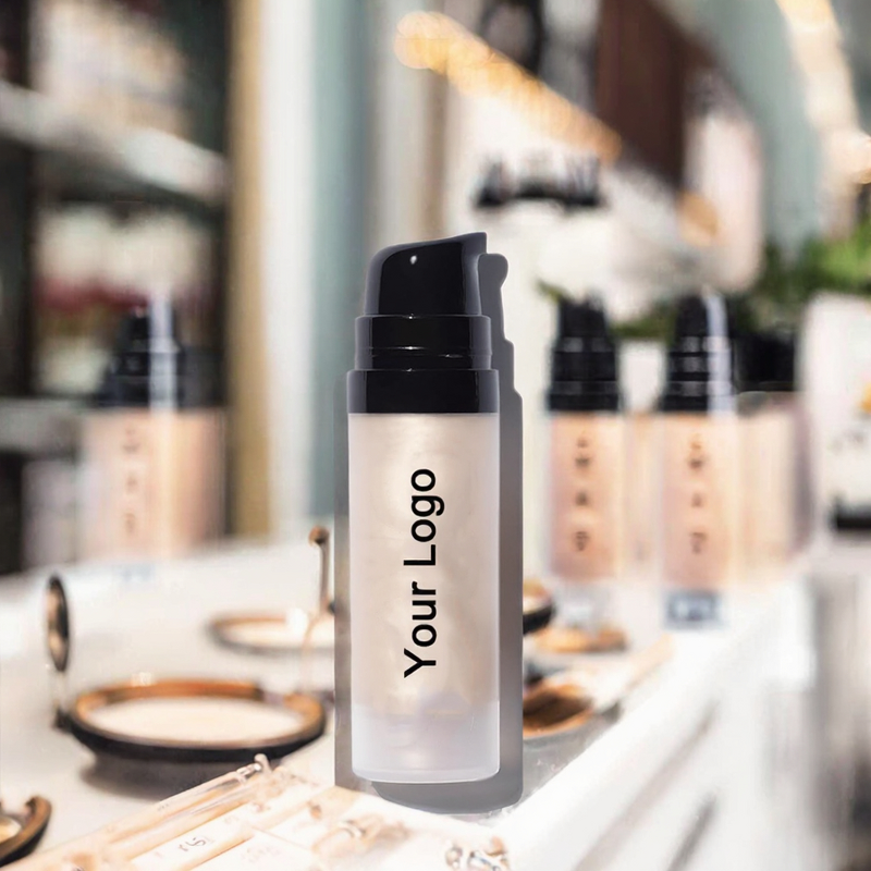 Highlighter Spray Manufacturer - Mineral Pigment Liquid Face Makeup & Private Label No Logo