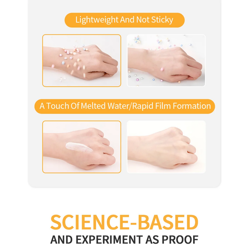 Sunscreen Cream Manufacturer - SPF50 Camellia Oil-Control Whitening Anti-Aging Facial Body