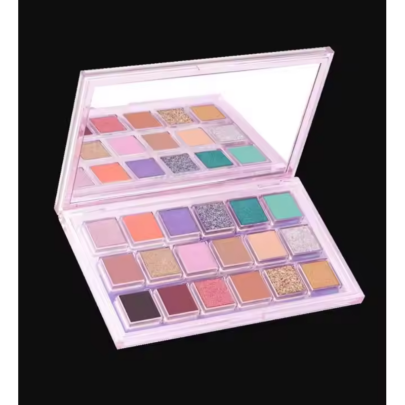 Eyeshadow Palette Manufacturer - 18-Count Cloudy Acrylic High Pigment Wholesale Custom