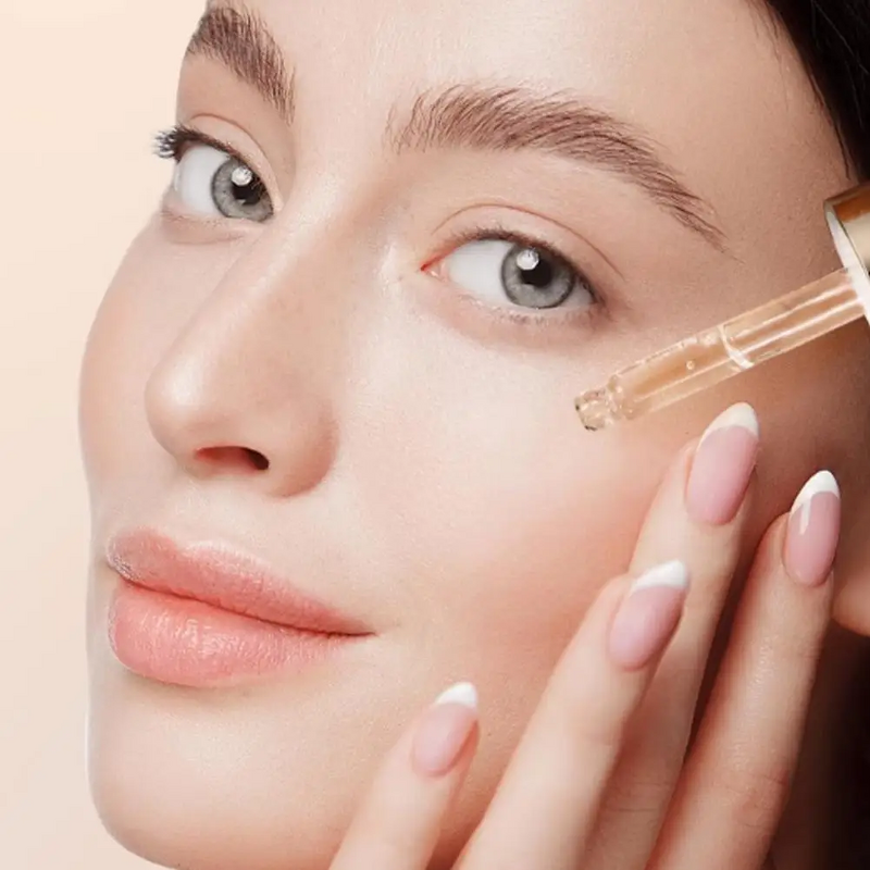 Facial Serum Manufacturer - 30ml Double Rose Petal Radiance Tightening Ginseng Essential Oil