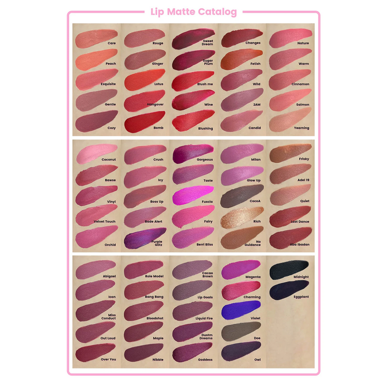 Lip Gloss Base Manufacturer - Herbal Liquid High Color Intensity Vegan Matte Glitter Bulk