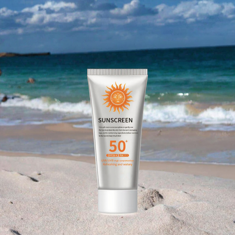 Sunscreen Cream Manufacturer - SPF50 PA+++ Herb-Infused Oil-Free Weightless Centella Facial