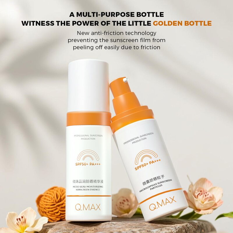 Sunscreen Spray Manufacturer - SPF50 Micro-Bead Waterproof UV Protection Anti-Sunburn Coverage